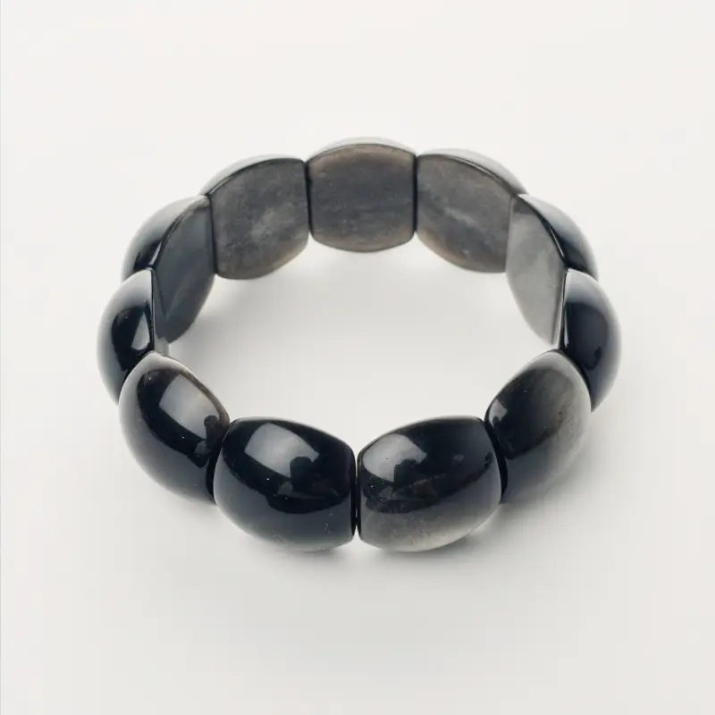 Natural Silver Sheen Obsidian: The Shield of Protection