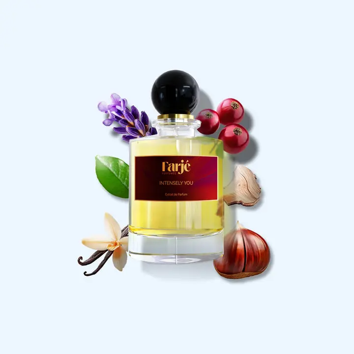 Farjé Perfumes – Intensely You Extrait De Parfum for Men 100ml – Finest Niche-Quality Ingredients – Warm Spicy Gourmand Fragrance with Lavender, Cinnamon, Vanilla & Amber – Rich, Smooth & Long Lasting