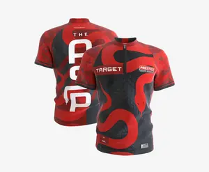 Nathan Aspinall 2026 Official Playing Shirt - Collarless Microfibre Dart Shirt for Tournaments by The ASP