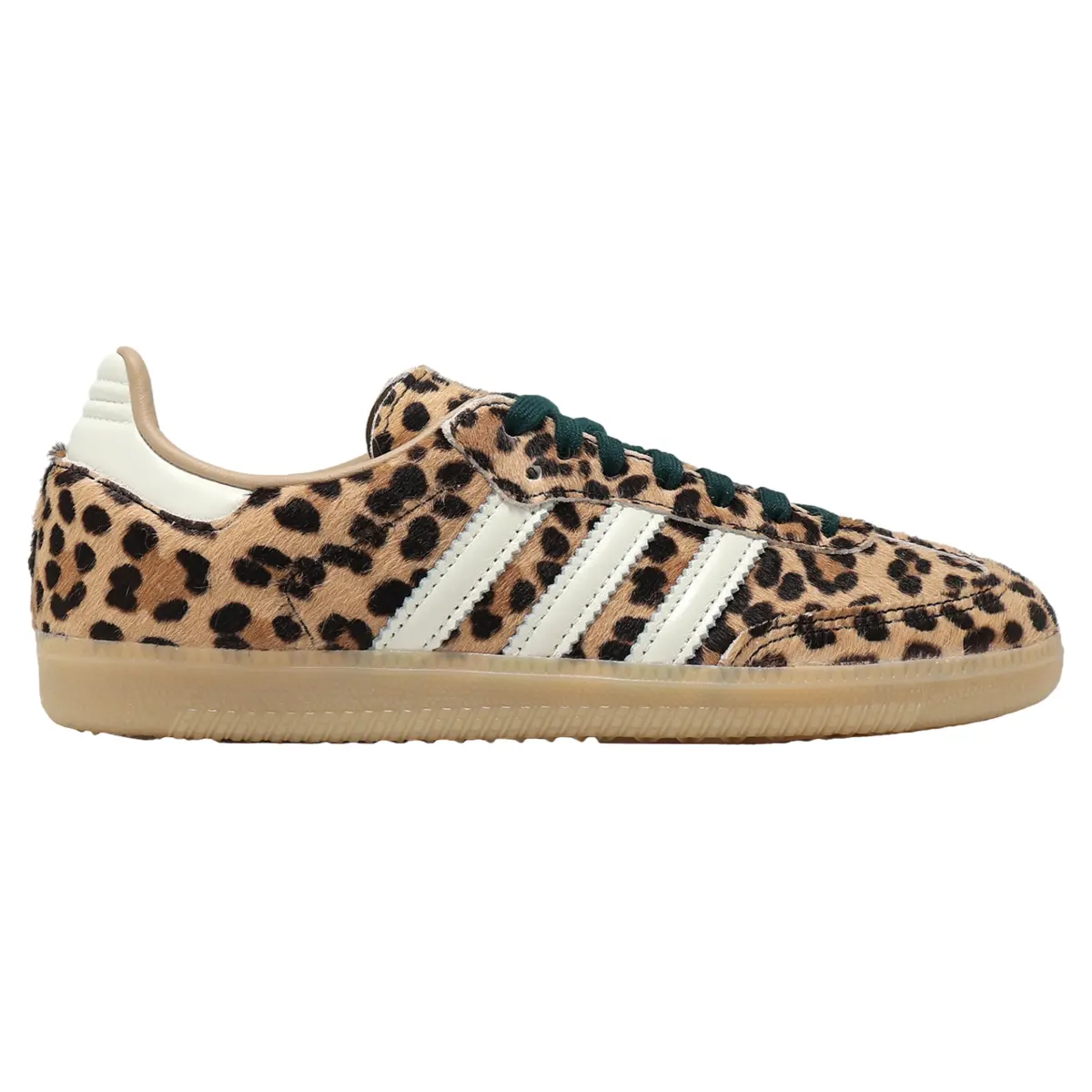 adidas Samba OG Leopard Magic Beige Women's Fashion Shoes New