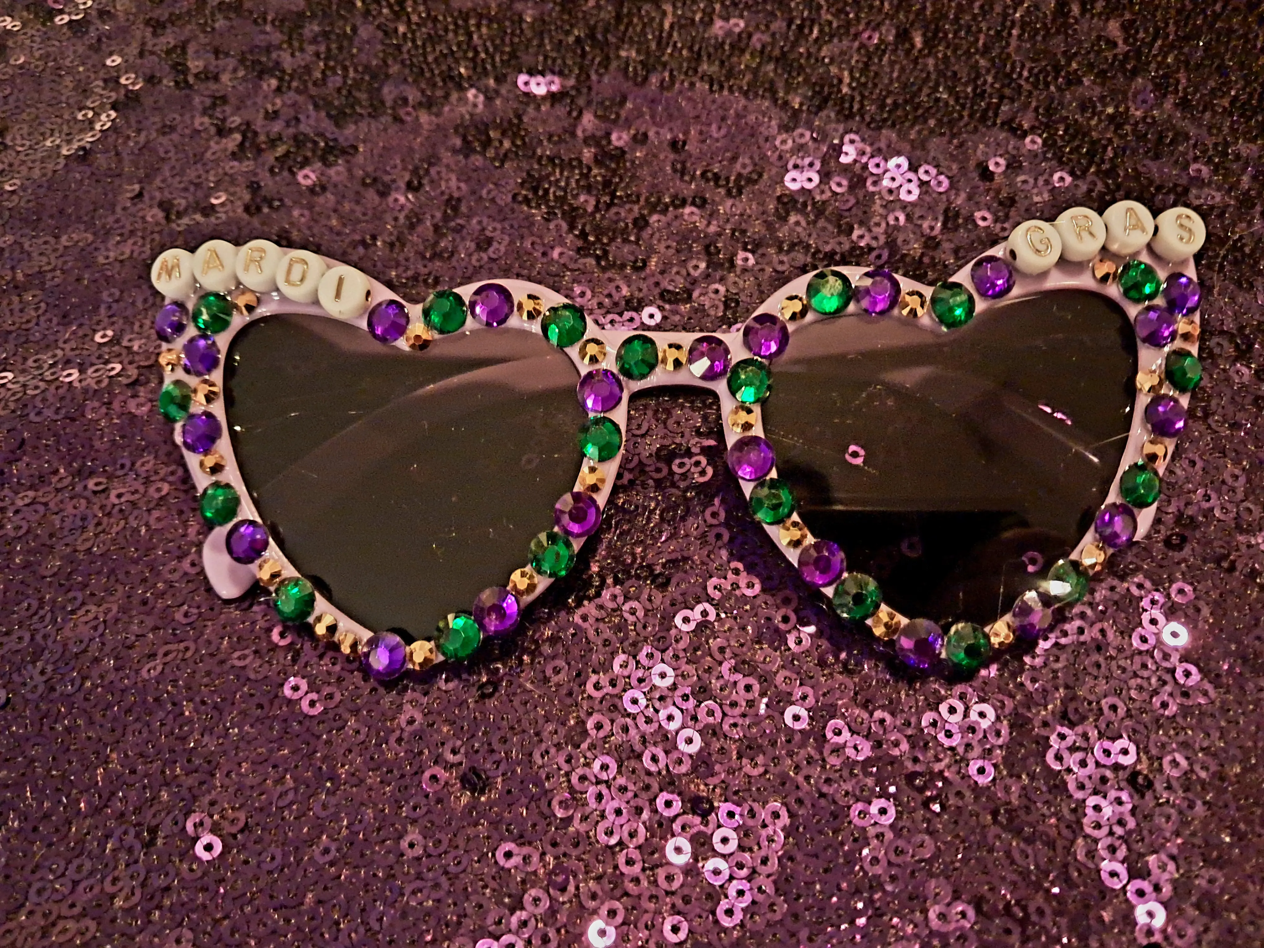 Mardi Gras Sunglasses