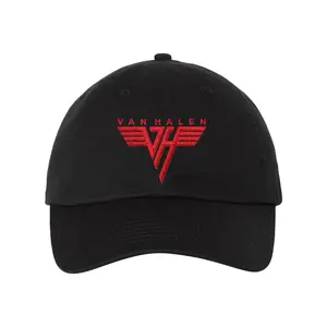 VH Classic Logo Embroidered Dad Hat Custom Thread Color Vintage Soft Cotton Adjustable Cap Trendy Streetwear Gift for Men & Women