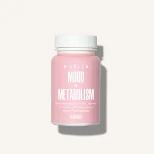 MAËLYS - MOOD + METABOLISM Mood Boosting + Body Toning Supplement - With Theacrine And Postbiotic ES1 HT To Help Improve Mood And Ease Bloating