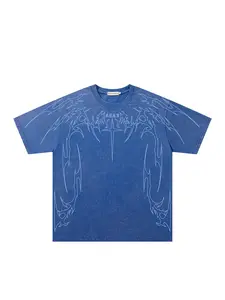 Men Women Summer Short Sleeve Round Neck T-Shirt, Casual Streetwear Fashion Tee Top, Lightweight Breathable Cotton Fabric, Perfect for Daily Wear & Menswear
