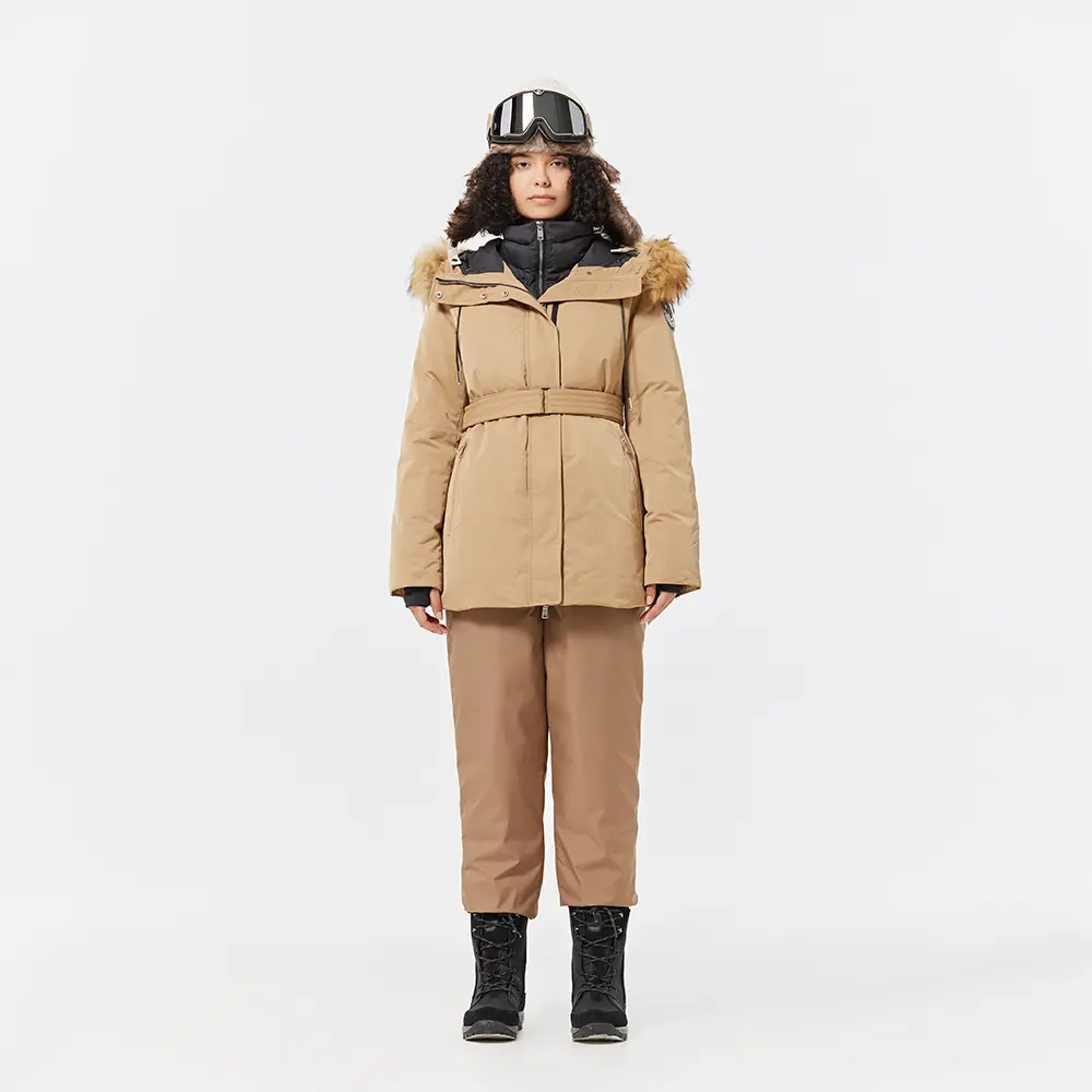 Fitouch Ala Women's Short Down Puffer Snow Coat Jacket | Waterproof | 750+ Fill Power