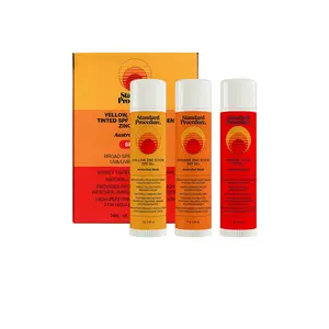 Standard Procedure Zinc Sticks SPF 50 in Yellow, Orange, & Red
