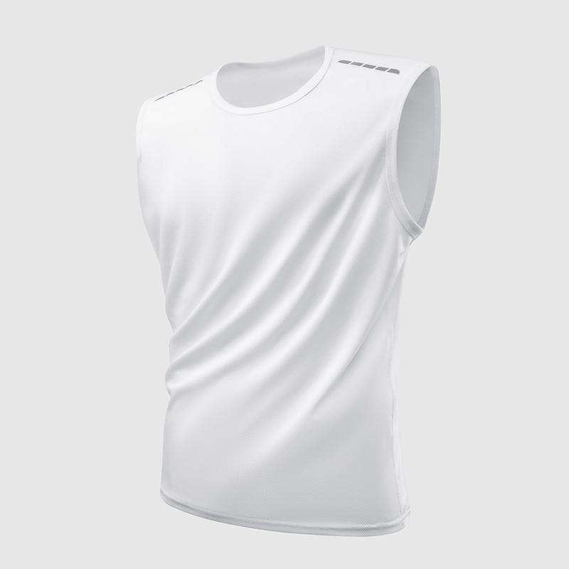 Men’s multi-pack casual tank tops available in multiple colors with a patchwork design. Made from smooth, comfortable, soft, warm fabric with reflective stripes for added visibility. Loose, fashionable, trendy sleeveless tank tops suitable for summer wear