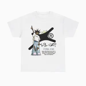 UZIII TEE, Short Sleeve Crew Neck T-Shirt, Pull On, Casual, Unisex Cotton T-Shirt, Casual Graphic Shirt, Gift for Men, Gift for Women S2L