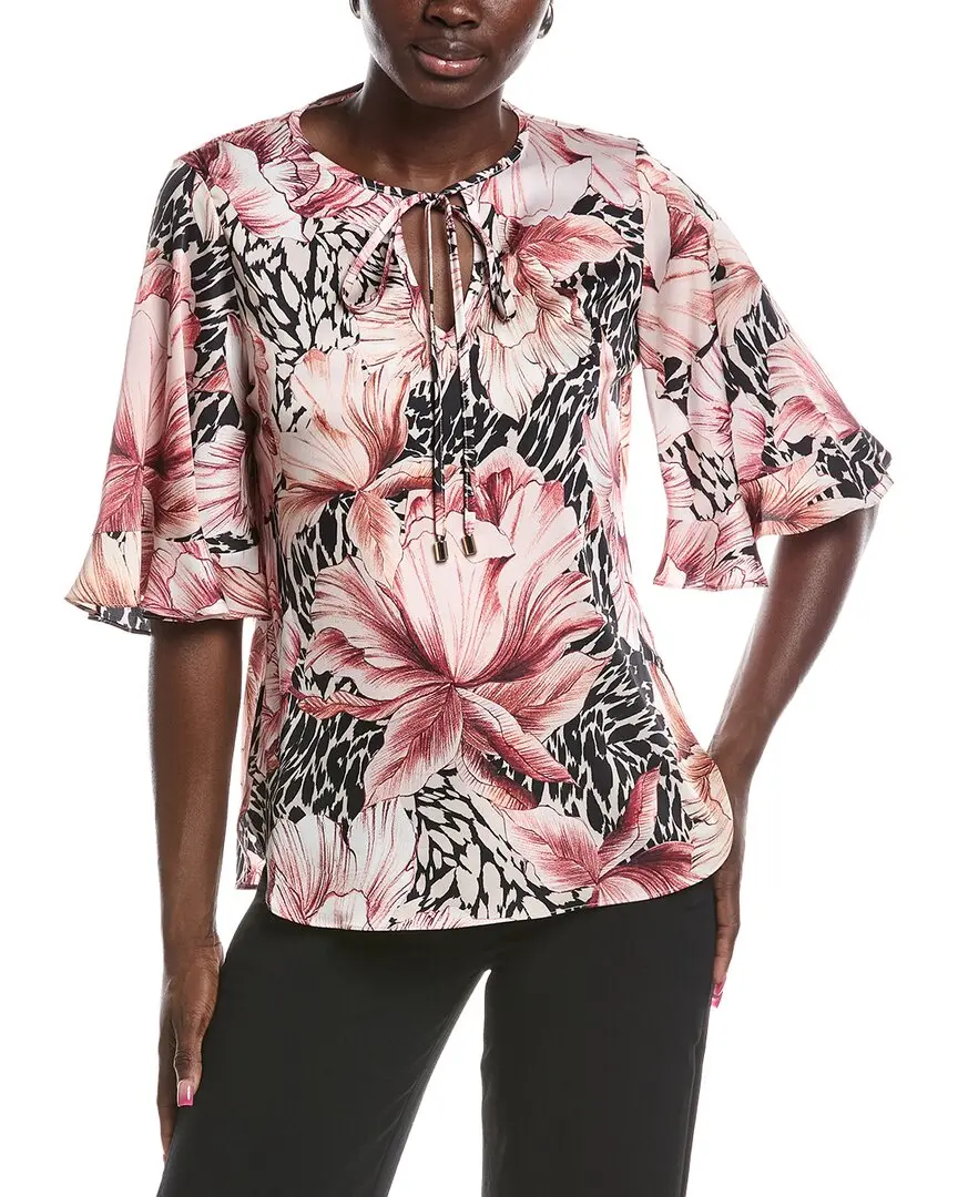 Joseph Ribkoff Tie-Neck Blouse