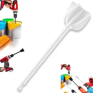 Paint Mixer Drill Attachment, Paddle Mixer for Plaster, Render Whisk, Cement, Jointing Compound, Concrete Mixing