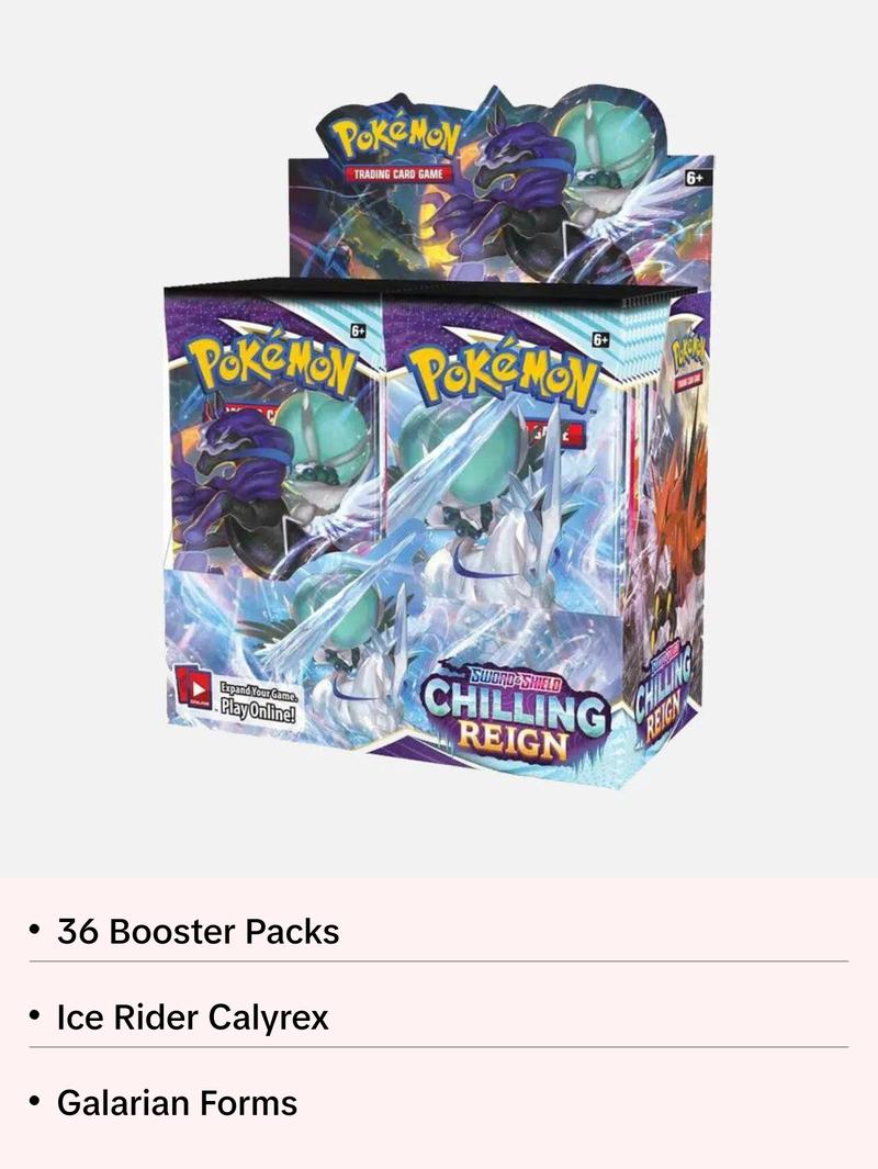 Pokémon TCG: Chilling Reign 36 Loose Packs (Booster Box)