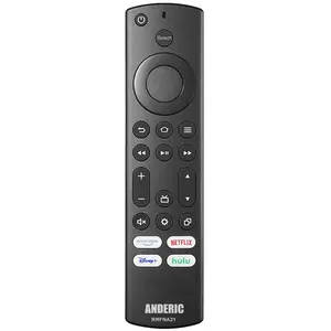 Anderic RRFNA21 for Insignia and Toshiba Fire IR TV Remote Control | Prime Video | Netflix | Disney + | Hulu - RRFNA21