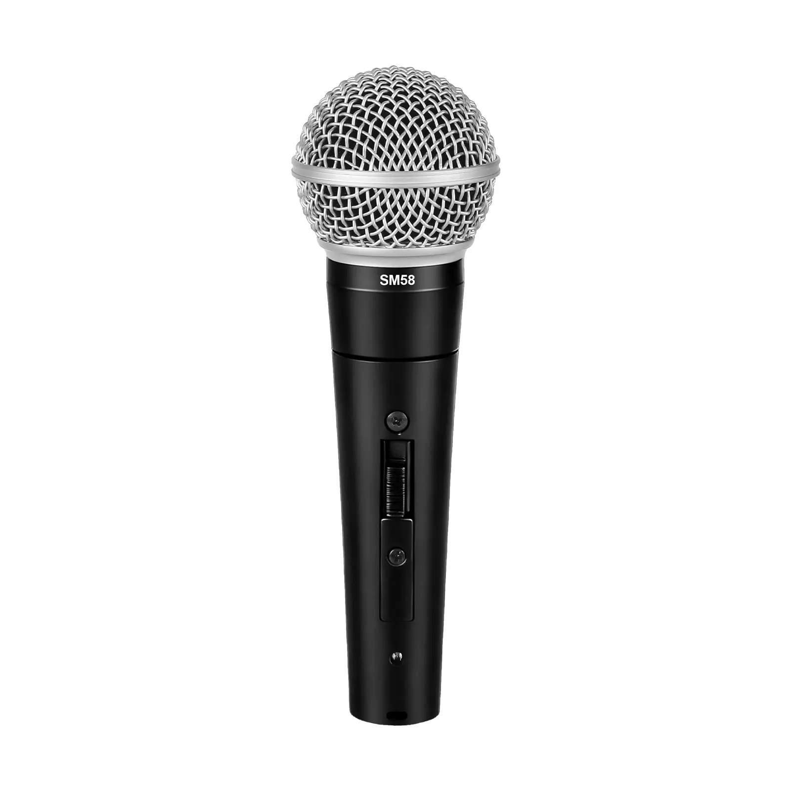 Dynamic Vocal Microphone Designed for Professionals - Handheld Cardioid Mic Featuring an On/Off Switch, XLR Cable, And Carrying Case - Perfect for Live Shows, Studio Sessions, Podcasting, And Karaoke - Built with Durable Metal
