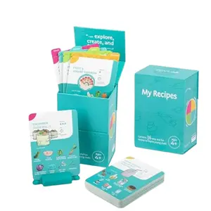 My First Cooking Recipe Box for Kids - Cookbook for Kids Ages 4-10