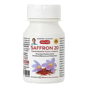 Andrew Lessman Saffron-20 - 60 Capsules