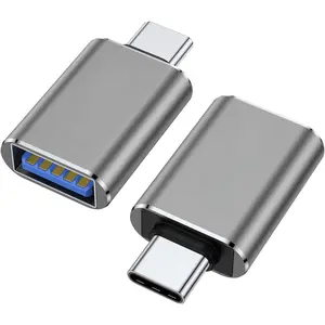 USB C to USB Adapter [2-Pack], Thunderbolt 3 to USB 3.0 OTG Adapter Compatible with MacBook Pro,Chromebook,Pixelbook, Surface Go, Galaxy S9 S10 S20 S21 S22 Ultra, 15 16 Pro Max