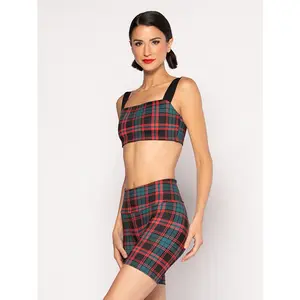 Claire Shorts 7" Holiday Plaid RTW