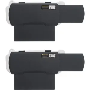 Car Sun Visor Extender for Windshield and Side Window, Sunshade, Anti-Glare and UV Rays Blocker for Driver and Passenger, 2 Pieces (Black)