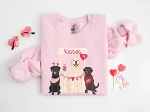 Labrador Retriever Valentines Day Sweatshirts, Labrador Retriever, Labrador mom, Labrador Retriever, Labrador Retriever gift, Labrador gifts