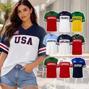 Custom Football Jersey Shirt, Personalized Name Number Country Fan Jersey