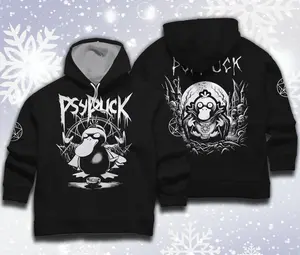 Psyduck Witch Halloween Hoodie Japanese Anime Poke Gift for Fan AH0003