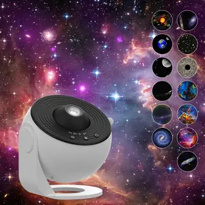 Night Light Galaxy Projector Starry Sky Projector 360° Rotate Planetarium Lamp For Kids Bedroom Valentines Day Gift Wedding Deco
