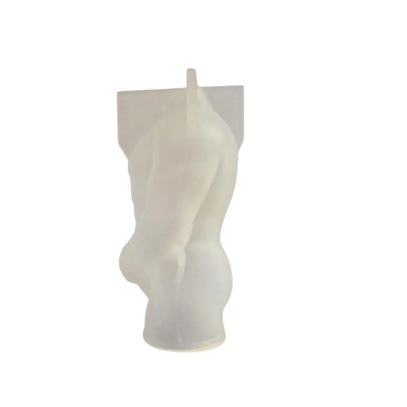 Sculpted Torso Edible Candle Mold - Sweet & Savory Options for Home Decor and Events