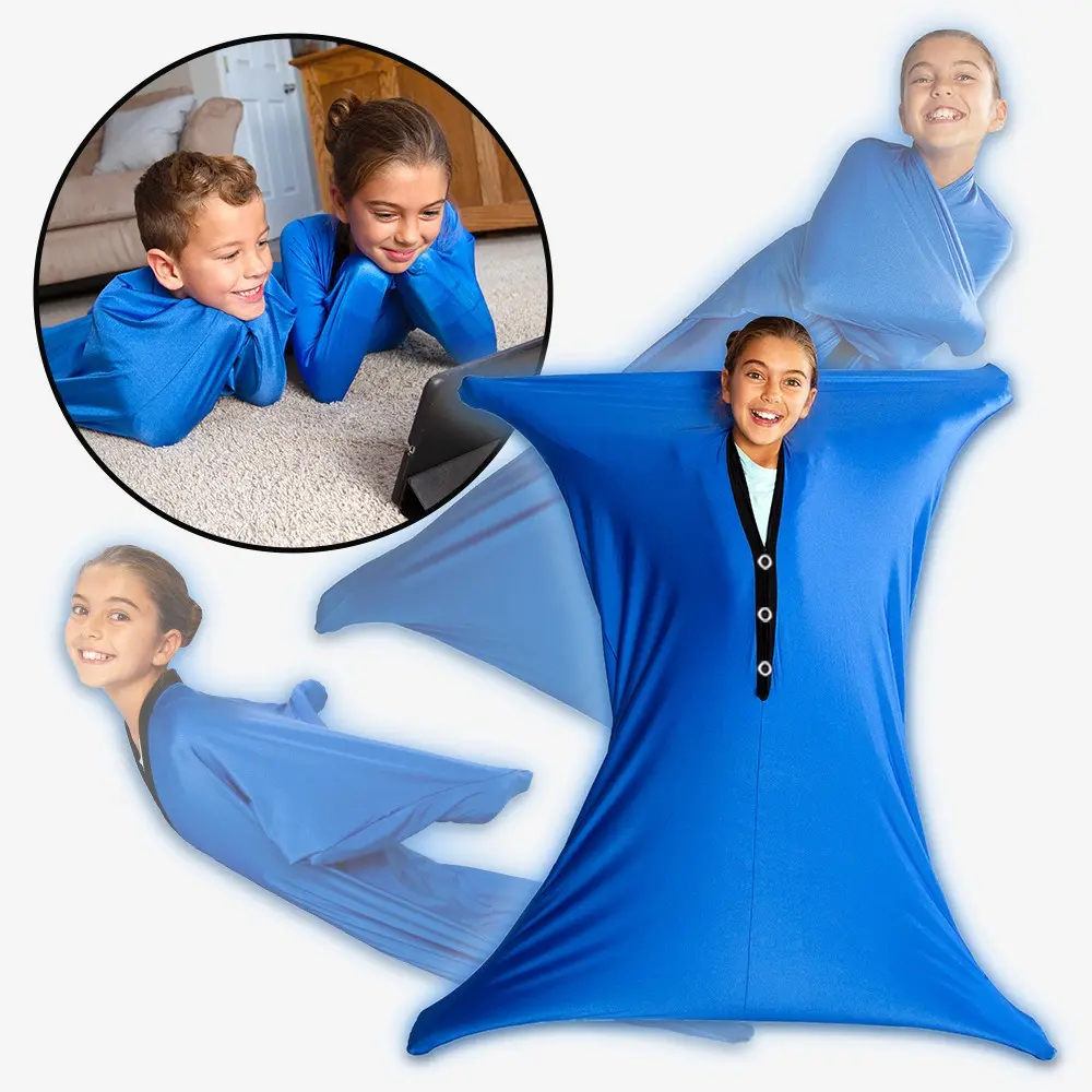 Body Sock Dynamic Movement Sensory Sox,Full Body Stretch Wrap for Kids & Adults,Sensory Integration Therapy, Calming Anxiety, ADHD & Autism Support, Relaxation Aid, Indoor Active Play & Deep Pressure Stimulation