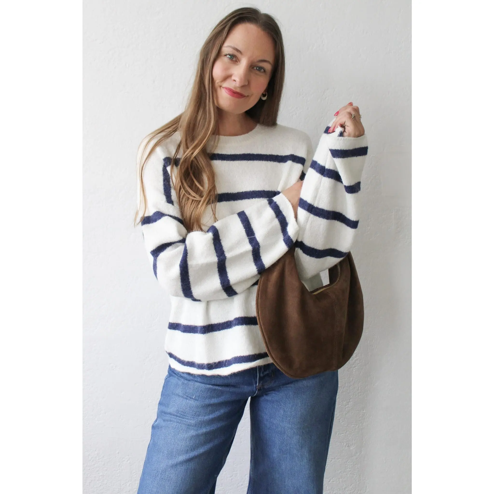 Boston Stripe Sweater