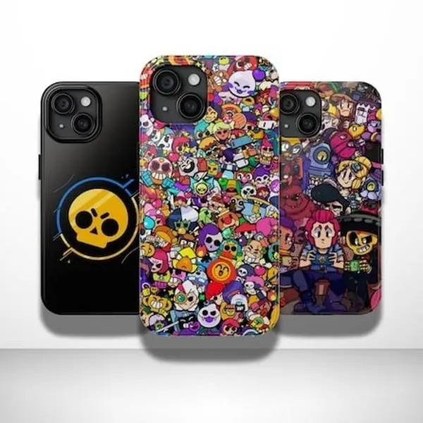 Brawl Stars Phone case, Aesthetic Cover, Gaming case - Durable Protection for iPhone X, 11, 12, 13, 14, 15, 16, Pro Max - Fit for All Models