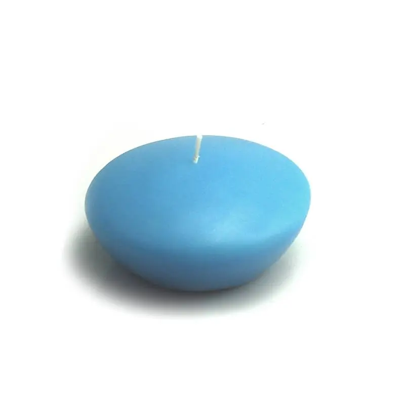 CFZ-055-0 3 in. Floating Candles, Light Blue - 12 Piece per Box