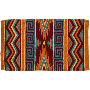 Tough 1 Mayan Wool Oversized Show Saddle Blanket 36"X34"