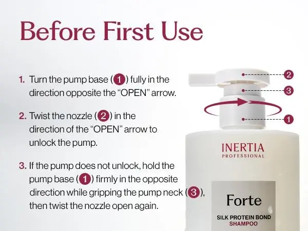 [Spider Silk Protein Peptide Duo] INERTIA Professional Forte Shampoo & Treatment Set - 2-Week Hair Loss & Damage Care