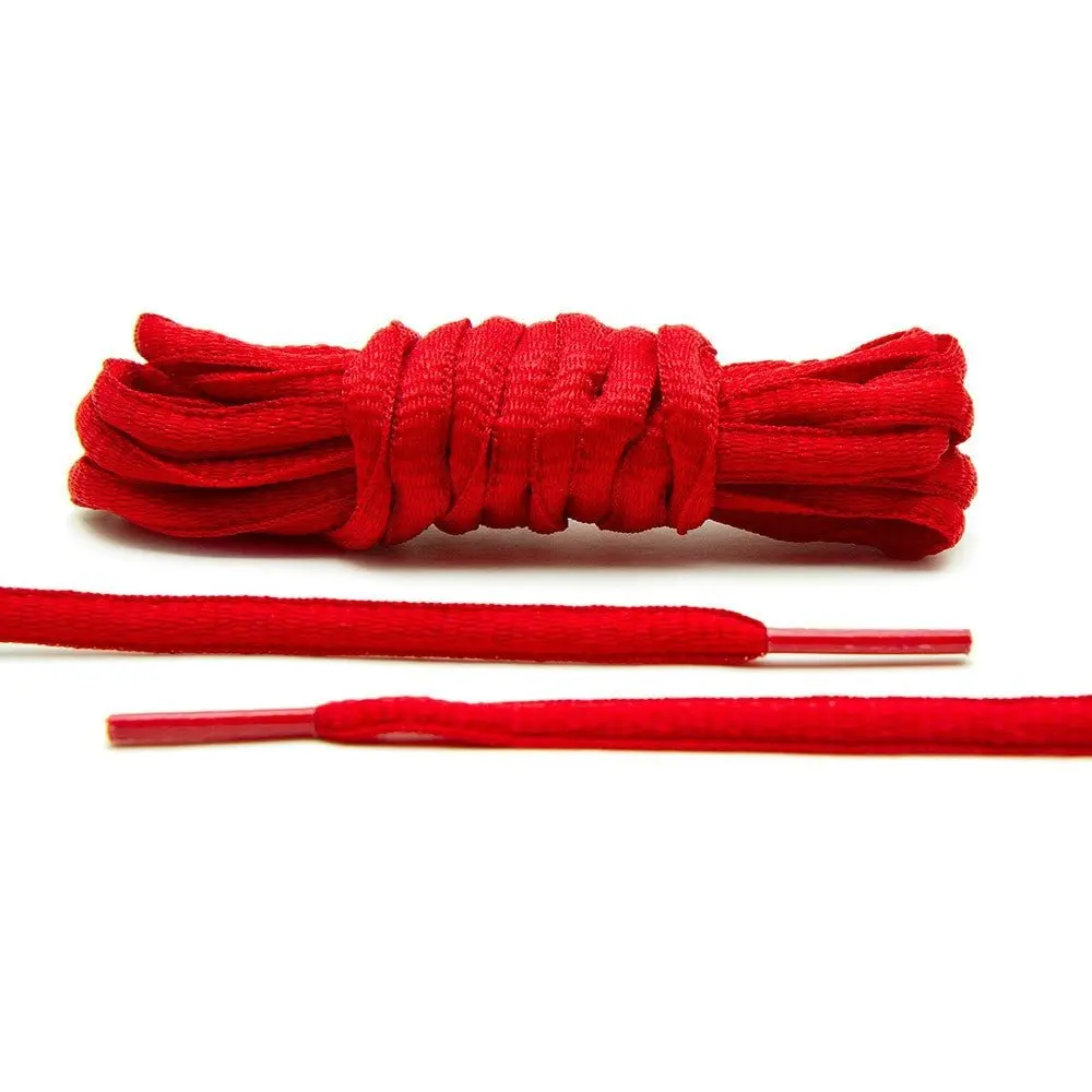 Red - Thin Oval Laces Red - Thin Oval Laces