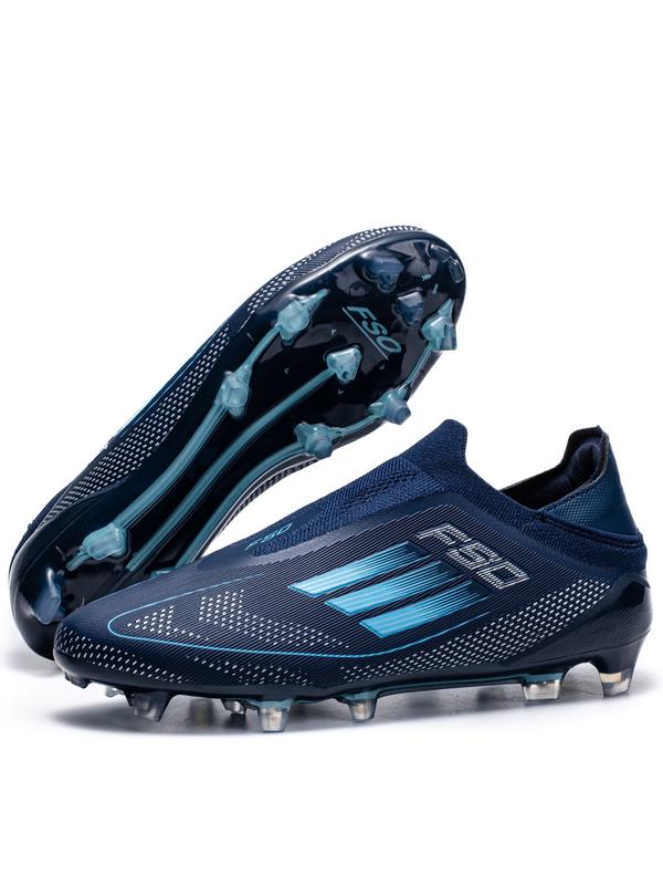 New Men's Competition Training Soccer Boots, Anti-Slip Ag Long Studs, Breathable Adult Football Shoes, Outdoor Professional Cleats, Turf Shoes