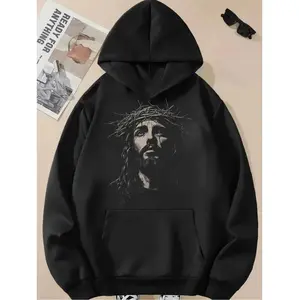 Jesus Christ Hoodies Faith Inspired Streetwear For Men And Women Comfortable Unisex Religious Apparel