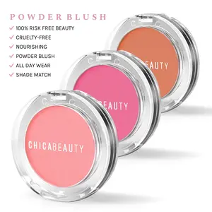 Powder Blush for Flawless Cheeks - Lightweight and Buildable Formula