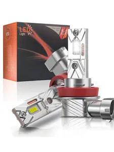 2pcs H11 H4 H7 H1 9005 HB3 9006 HB4 LED Bulb Car Headlight 50000LM 120W CANBUS Mini Wireless Lamp Auto Spotlights Fog Lights 6000K White12V Plug&Play