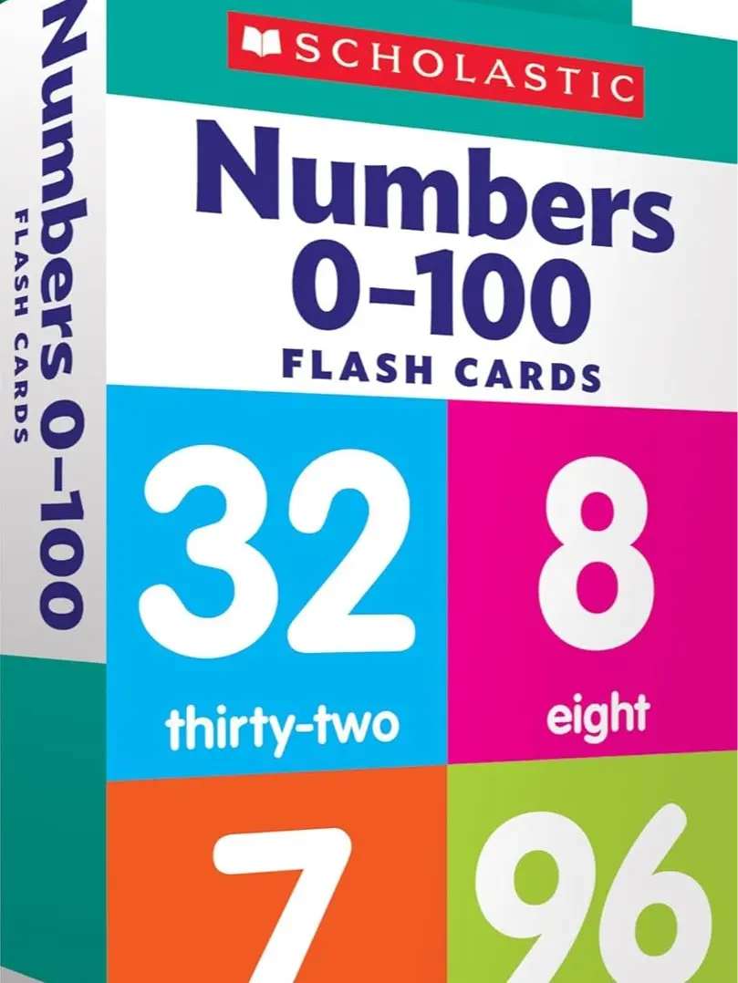 Educational Flash Cards for Kids, Numbers 0-100 Learning Toys for Early Childhood Education
