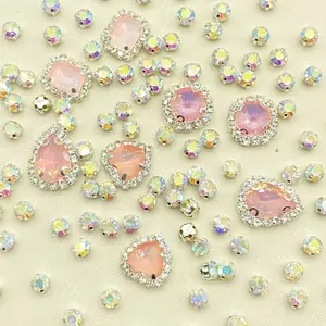 50 Rhinestones Hand Sewing DIY Jewelry Decoration, Fashion Accessories for Clothing, Shoes, Hats, Bags, Craft Supplies