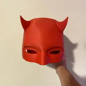 daredevil 3D printed cosplay mask/helmet