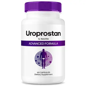 Uroprostan Capsules - Advanced Formula 1000mg Capsules with Natural Ingredients for Health & Wellness 60 Count