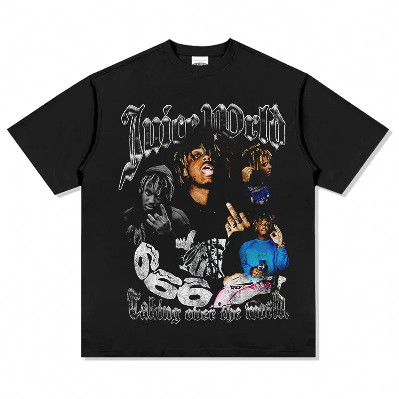 999 Wrld T-Shirt, Vintage Hip Hop Graphic Tee, Retro Rap Music Fan Shirt, Unisex Streetwear