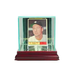 Perfect Cases  Single Card Display Case- Cherry