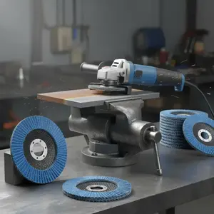 4-1/2" Angle Grinder Disc, Metal Polishing Disc For Angle Grinder, Abrasive Disc For Metal Rust Removal & Finishing, Angle Grinding Tools