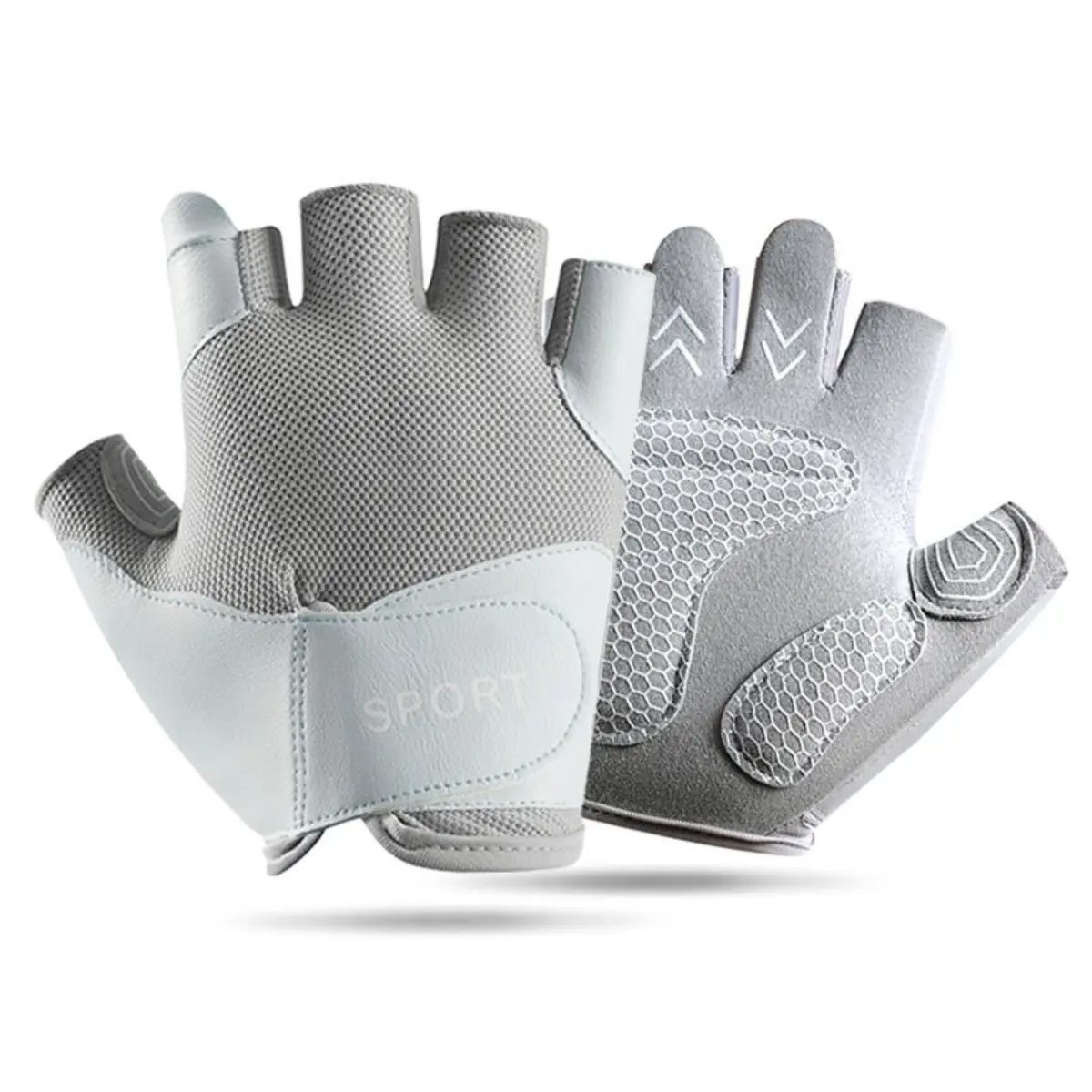 Bike Gloves for Men Women - [Anti-Slip Shock-Absorbing Pad] Workout Gloves, Breathable Materials, Cycling Gloves for Bicycle, Gym, Motorcycle, Hiking, Indoor & Outdoor Sports