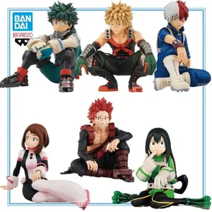 Banpresto My Hero Academia Character Figure Collection – Uraraka, Midoriya, Asui, Kaminari, Toga, Bakugo, Kirishima, Todoroki