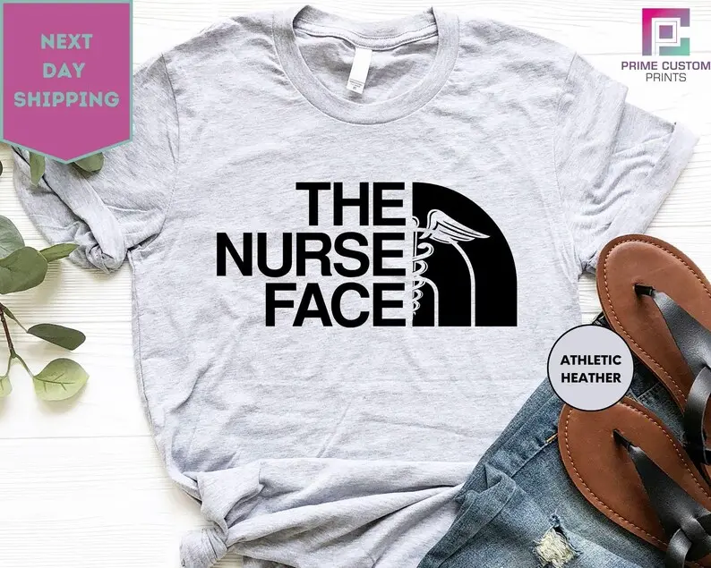The Nurse Face Shirt, RN Nurse Crewneck, Nurse Shirt, Registered Nurse T Shirt, Nurse Gift, Nursing Shirt, Mother's Day Gift Shirt