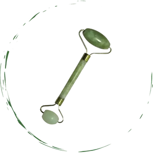 Luxury Jade Facial Roller for Youthful Glow and Skin Relaxation Treatment
