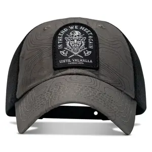 In The End, We Meet Again - Until Valhalla Patch Tactical Ripstop Mesh Snapback Hat